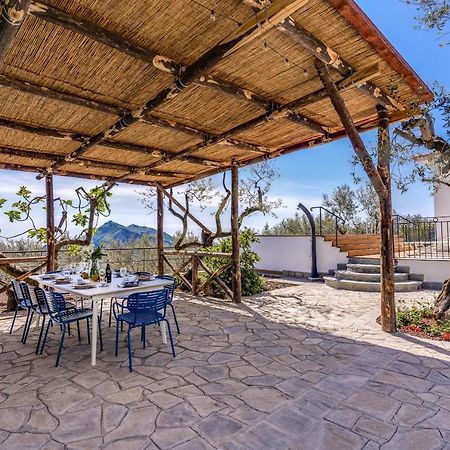 Villa Rusinella Minimalist Retreat With Sea Views Massa Lubrense Ngoại thất bức ảnh