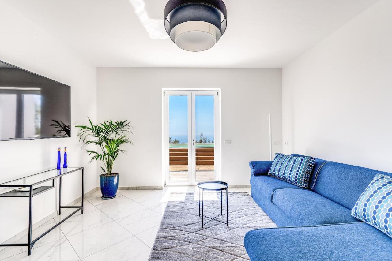 Villa Rusinella Minimalist Retreat With Sea Views Massa Lubrense Ngoại thất bức ảnh