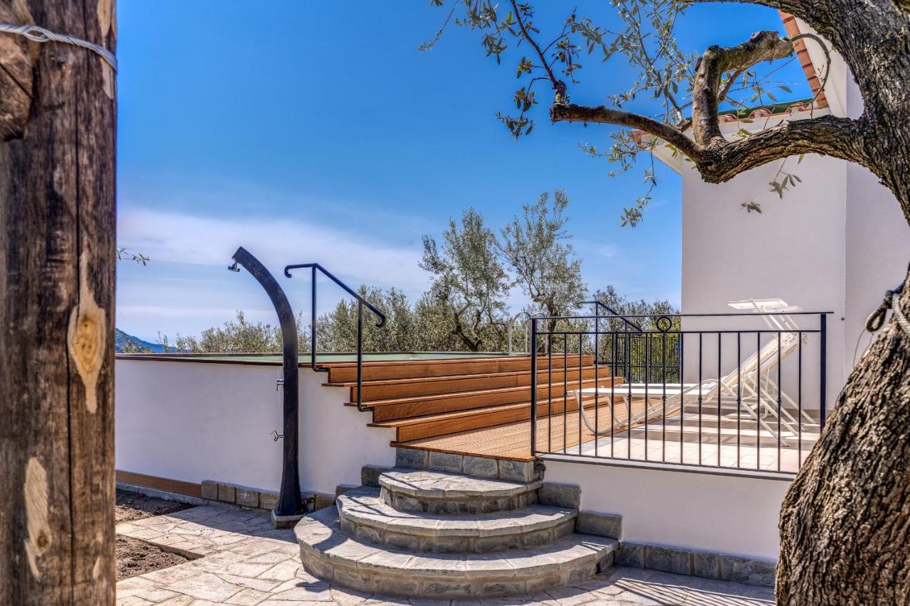 Villa Rusinella Minimalist Retreat With Sea Views Massa Lubrense Ngoại thất bức ảnh